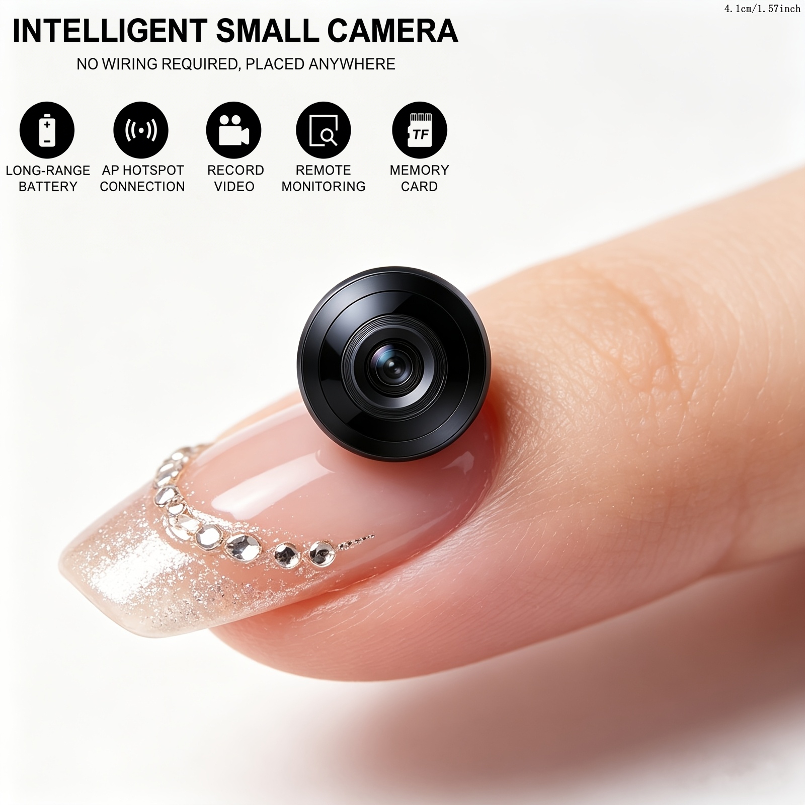 Home Security Features - High-definition Mini WiFi Security Camera, Wireless