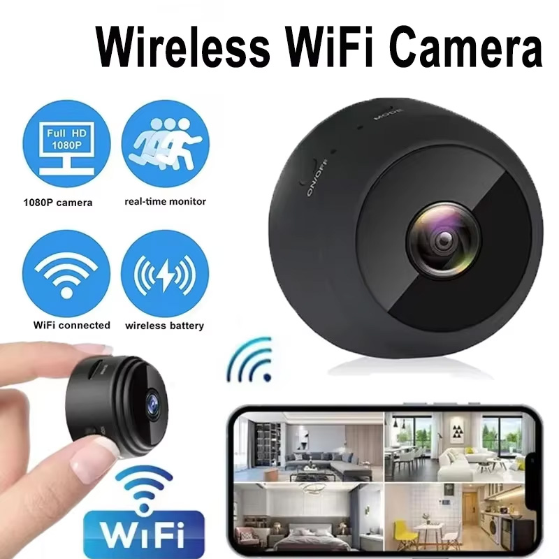 Home Security Cameras - New A9 Camera Wifi 1080p HD