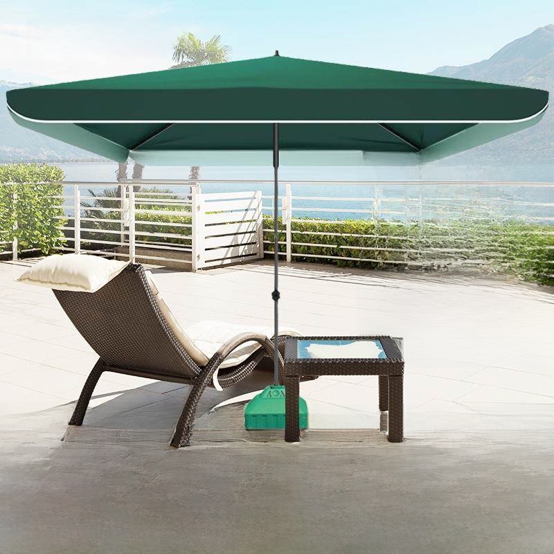 Home Security Logo - Large Outdoor Sun Umbrella Patio Garden