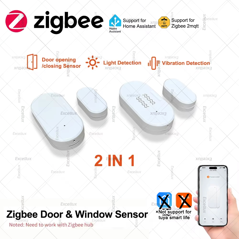 Zigbee 3.0 Door Window Sensor  - Home Security Doors incelemesi ve fiyatı
