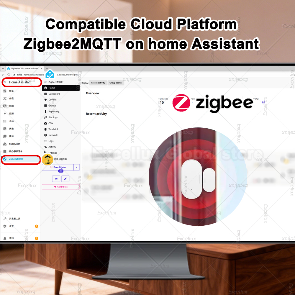 Zigbee 3.0 Door Window Sensor  - Home Security Doors incelemesi ve fiyatı