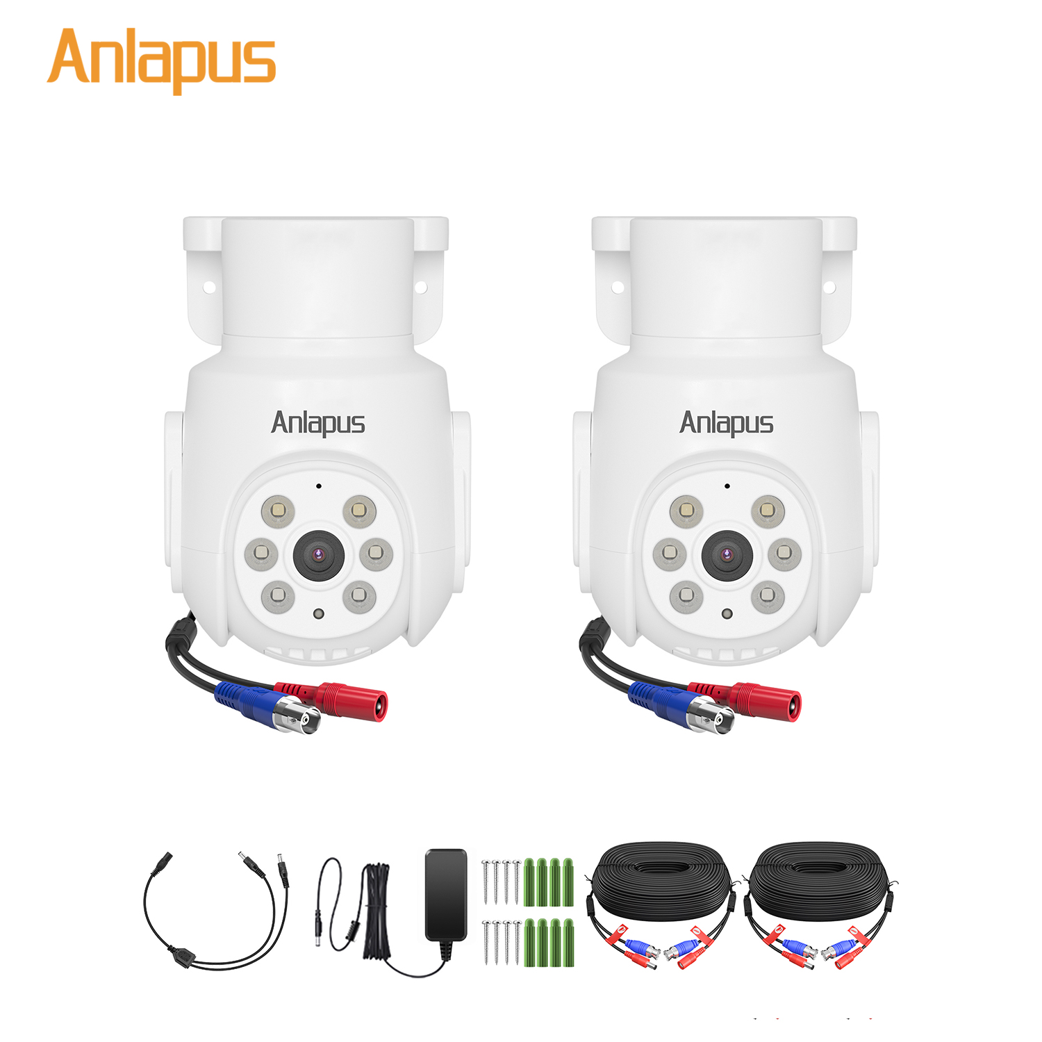Anlapus 5MP Pan Tilt Wired Sec - Home Security And Camera Systems incelemesi ve fiyatı