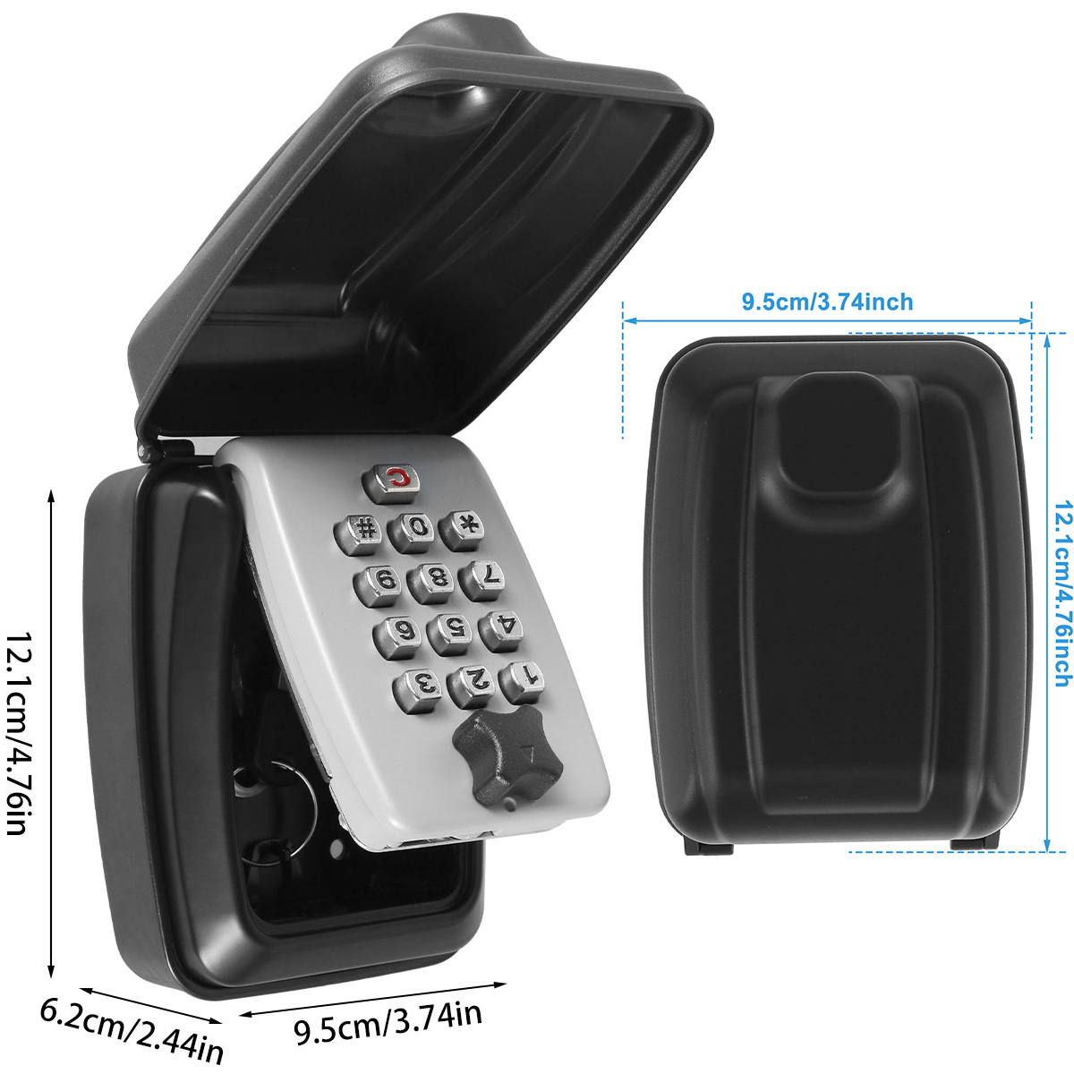 Key Lock Box Wall-Mount Secret - Home Security Essential incelemesi ve fiyatı
