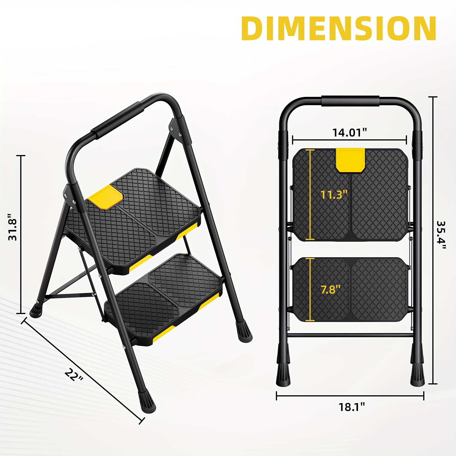 Heavy-Duty Folding Step Ladder - Home Security Features incelemesi ve fiyatı