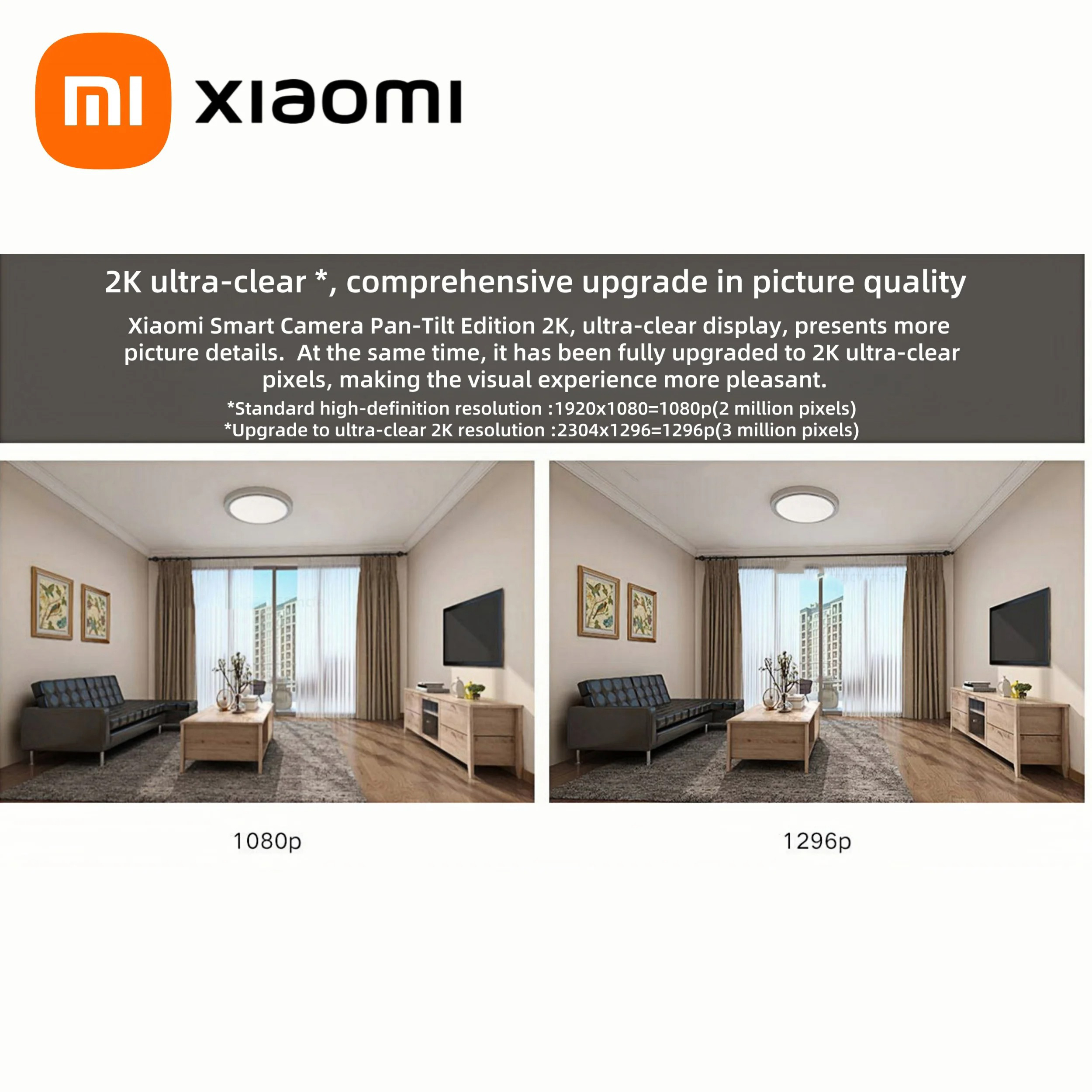Xiaomi Smart Camera 2K 1296P H - Xiaomi Home Security Camera 2K incelemesi ve fiyatı