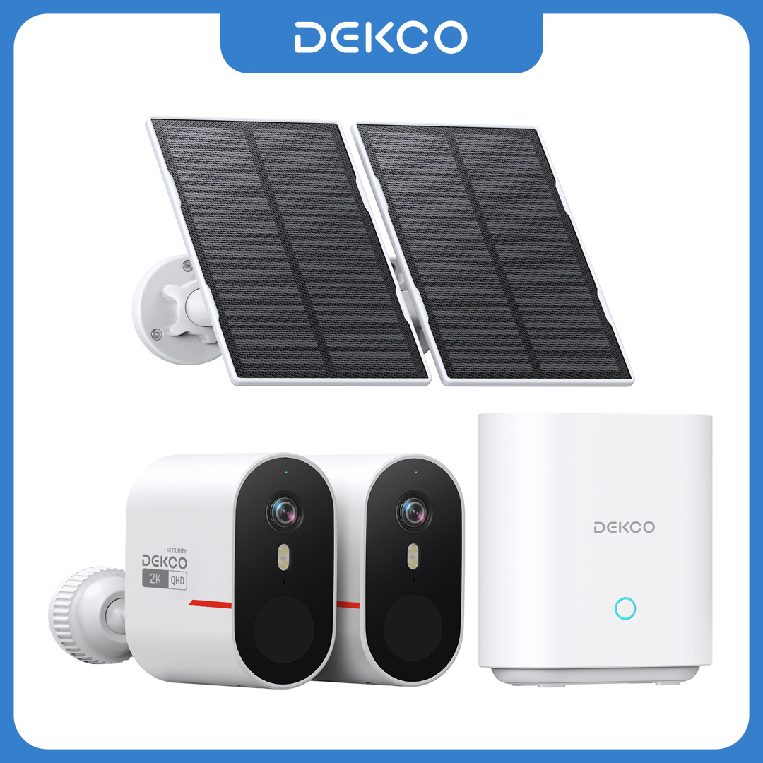 Dekco 3MP WiFi Solar Camera Sy - Home Security And Camera Systems incelemesi ve fiyatı