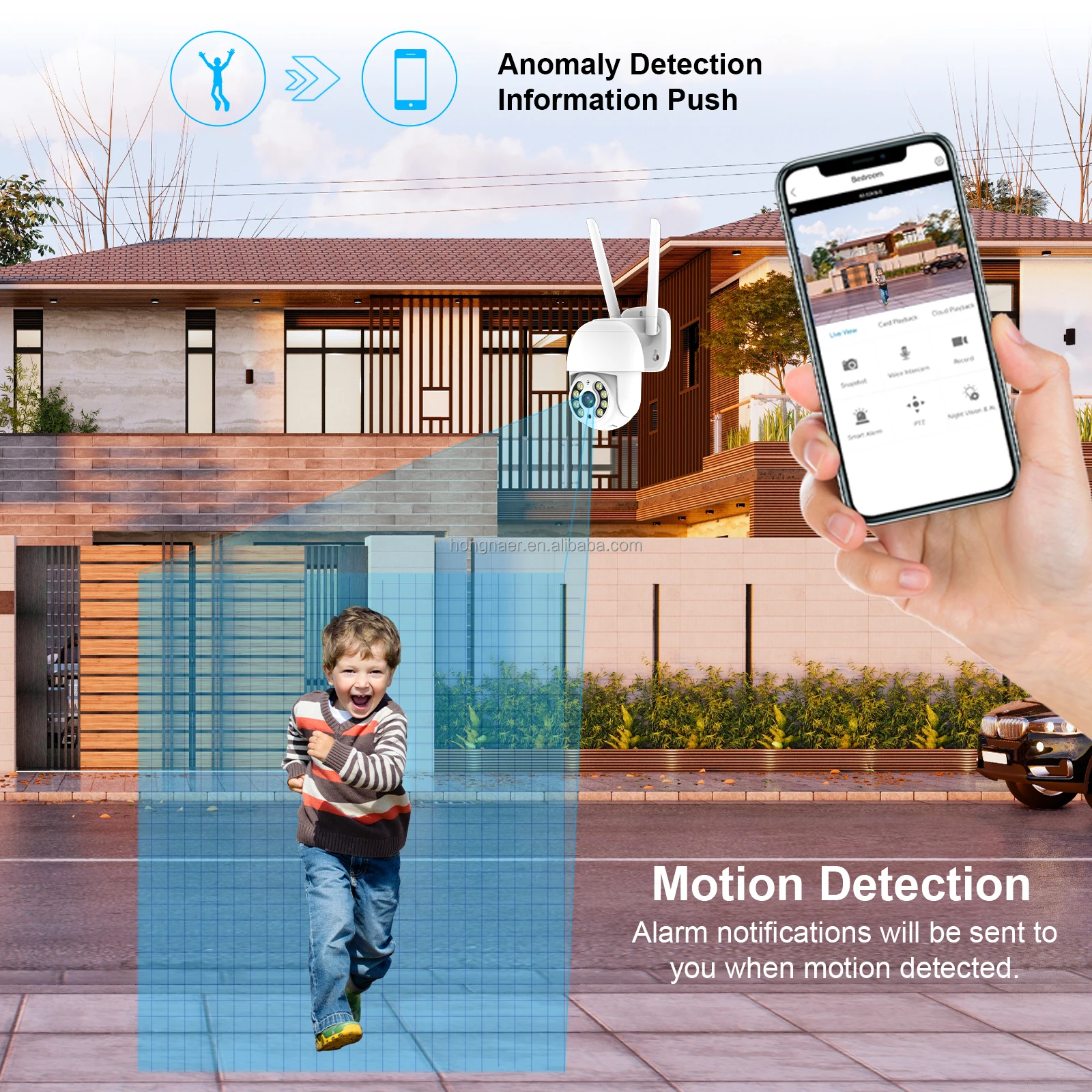 2026 Hongnaer 3MP 4 Channel Wi - Home Security And Camera Systems incelemesi ve fiyatı