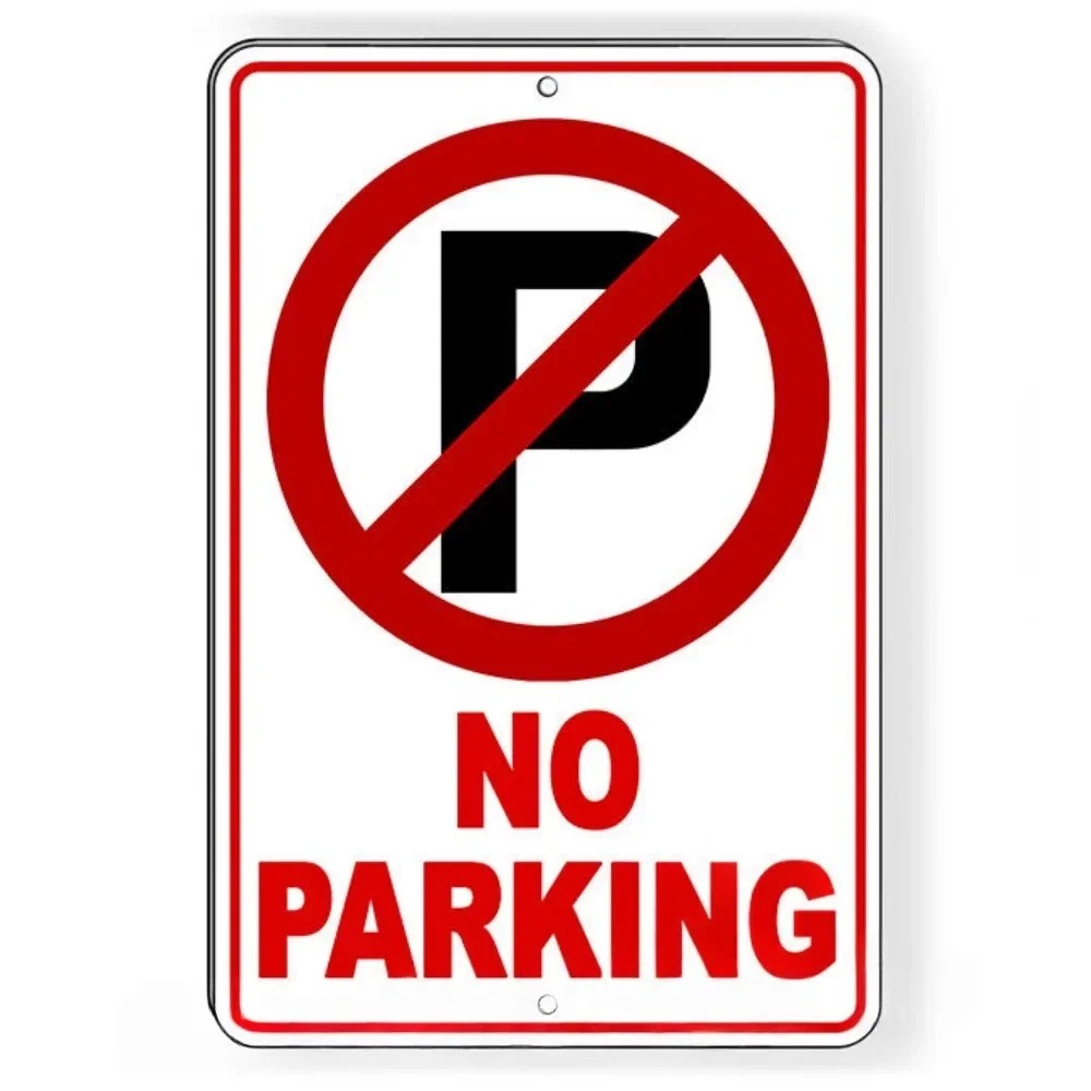 No Parking Symbol Warning Meta - Home Security Logo incelemesi ve fiyatı