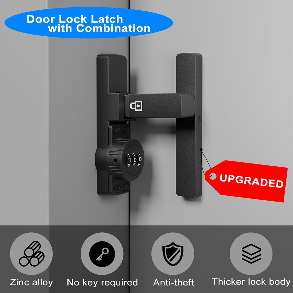 Security Barn Door Lock 3-Digi - Home Security Doors incelemesi ve fiyatı