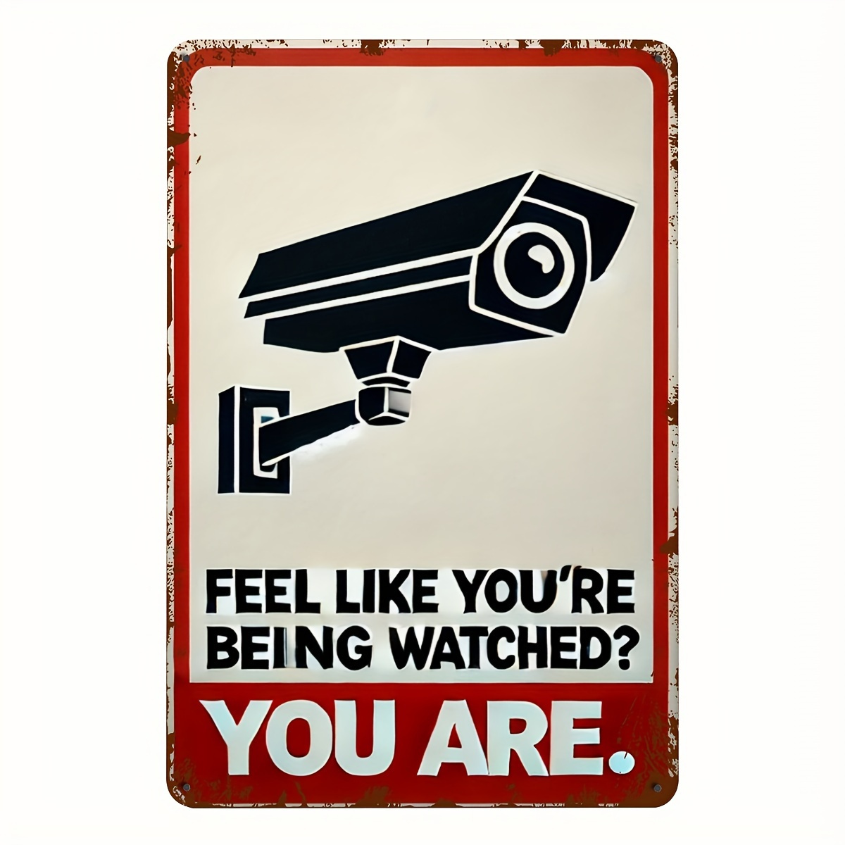 Funny Security Camera Warning  - Home Security Cameras incelemesi ve fiyatı