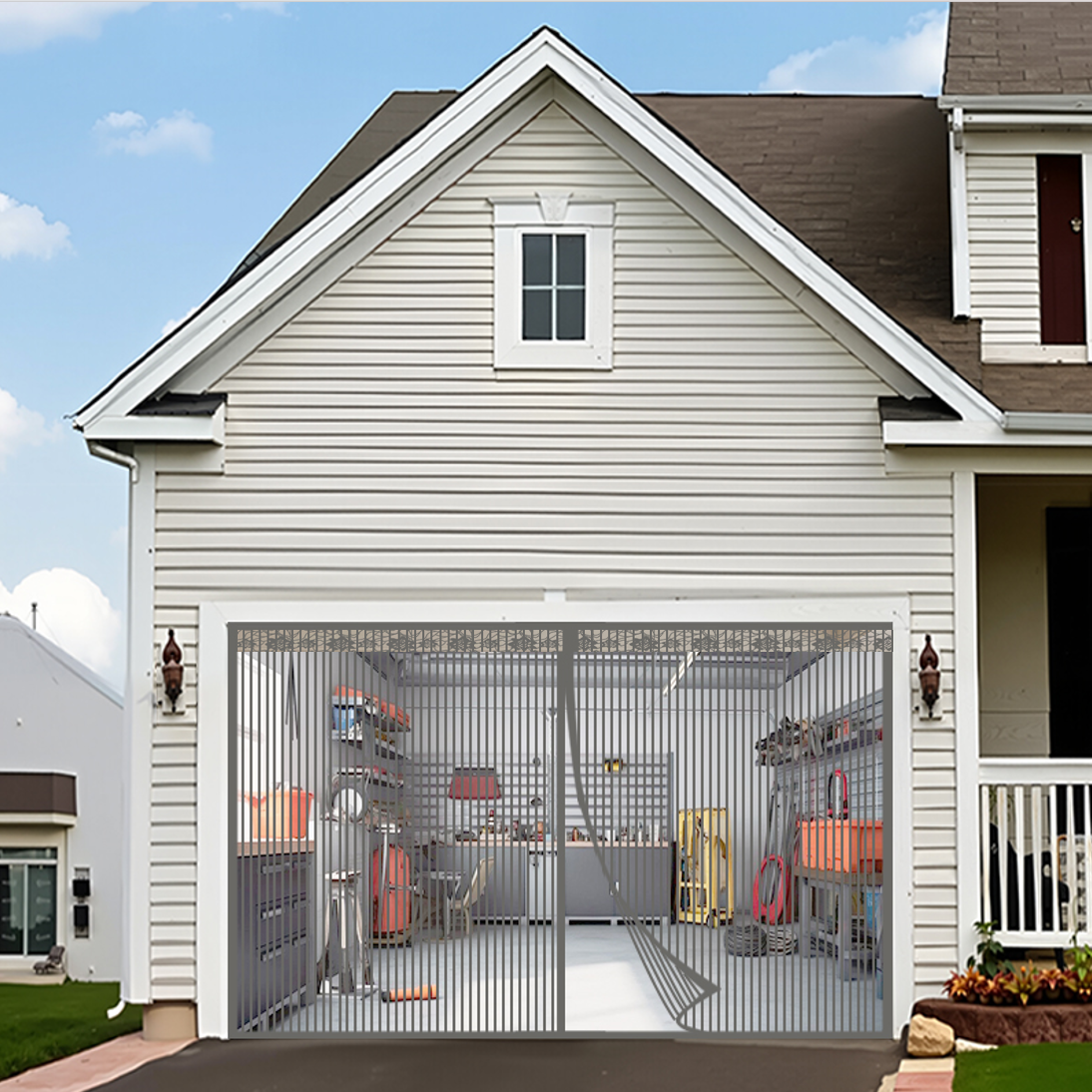 Extra Large Grey Magnetic Scre - Home Security Doors incelemesi ve fiyatı