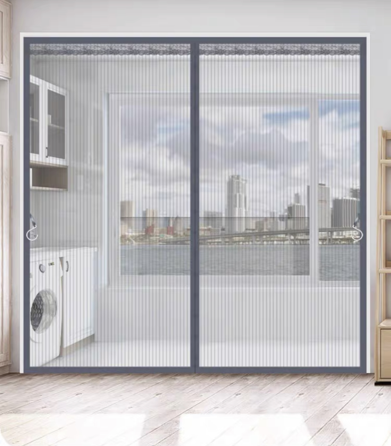 Extra Large Grey Magnetic Scre - Home Security Doors incelemesi ve fiyatı