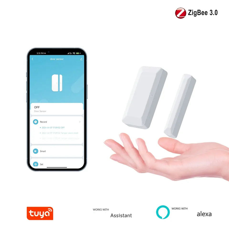 HLZS-Tuya Zigbee Door Sensor W - Home Security Doors incelemesi ve fiyatı