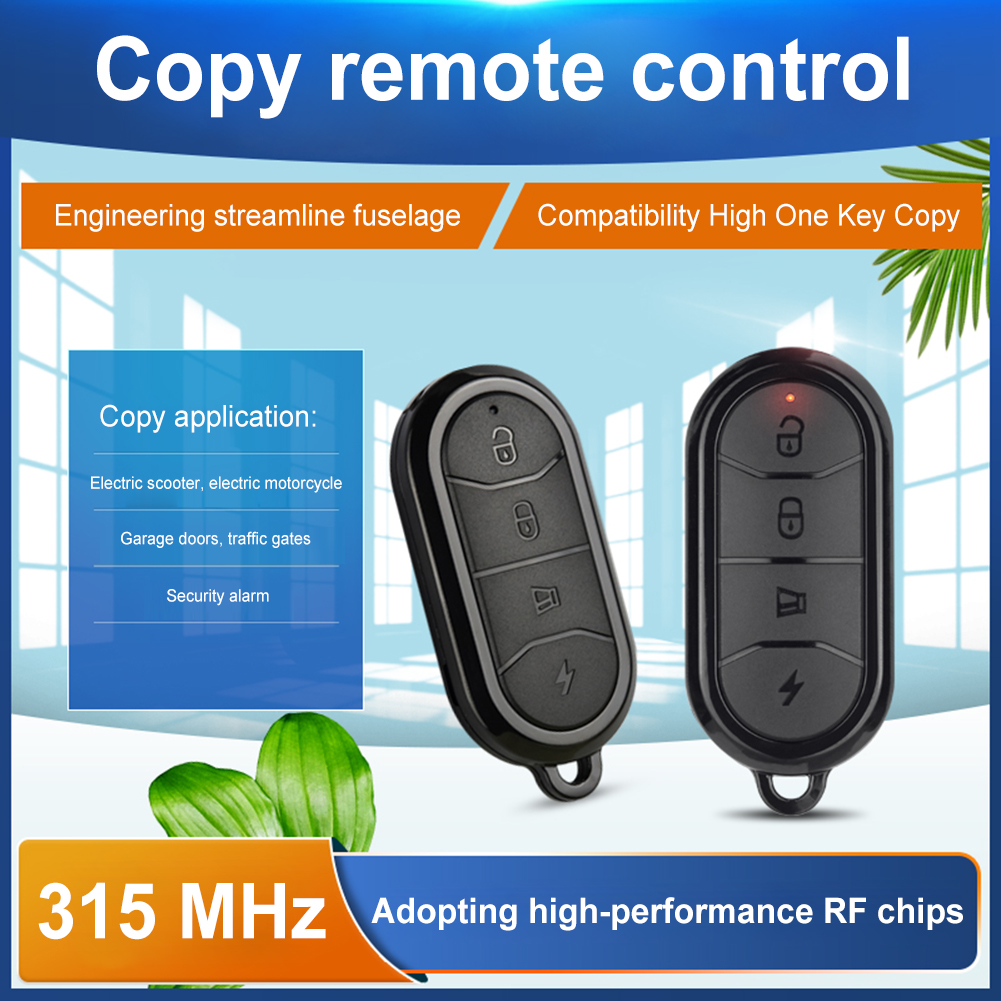 315 MHz/433 MHz Garage Door Ga - Home Security Key Fob incelemesi ve fiyatı