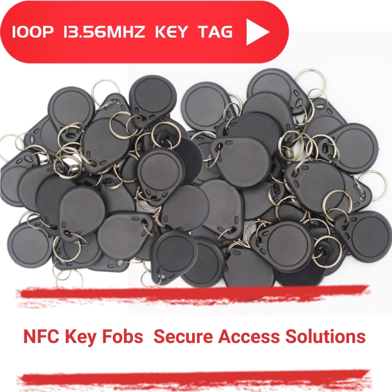 100P NFC Smart Key Tag Card,RF - Home Security Key Fob incelemesi ve fiyatı
