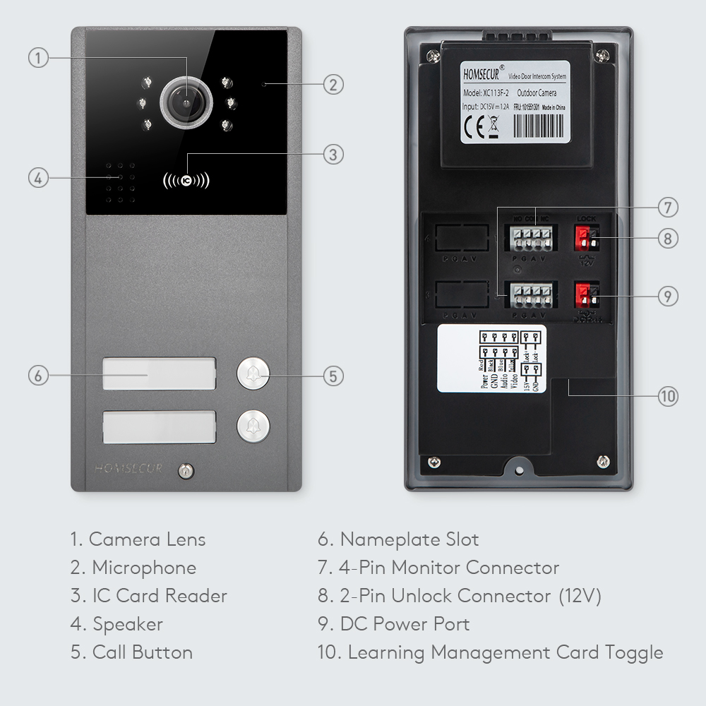 1080P HD IP65 Doorbell Camera  - Home Security Key Fob incelemesi ve fiyatı