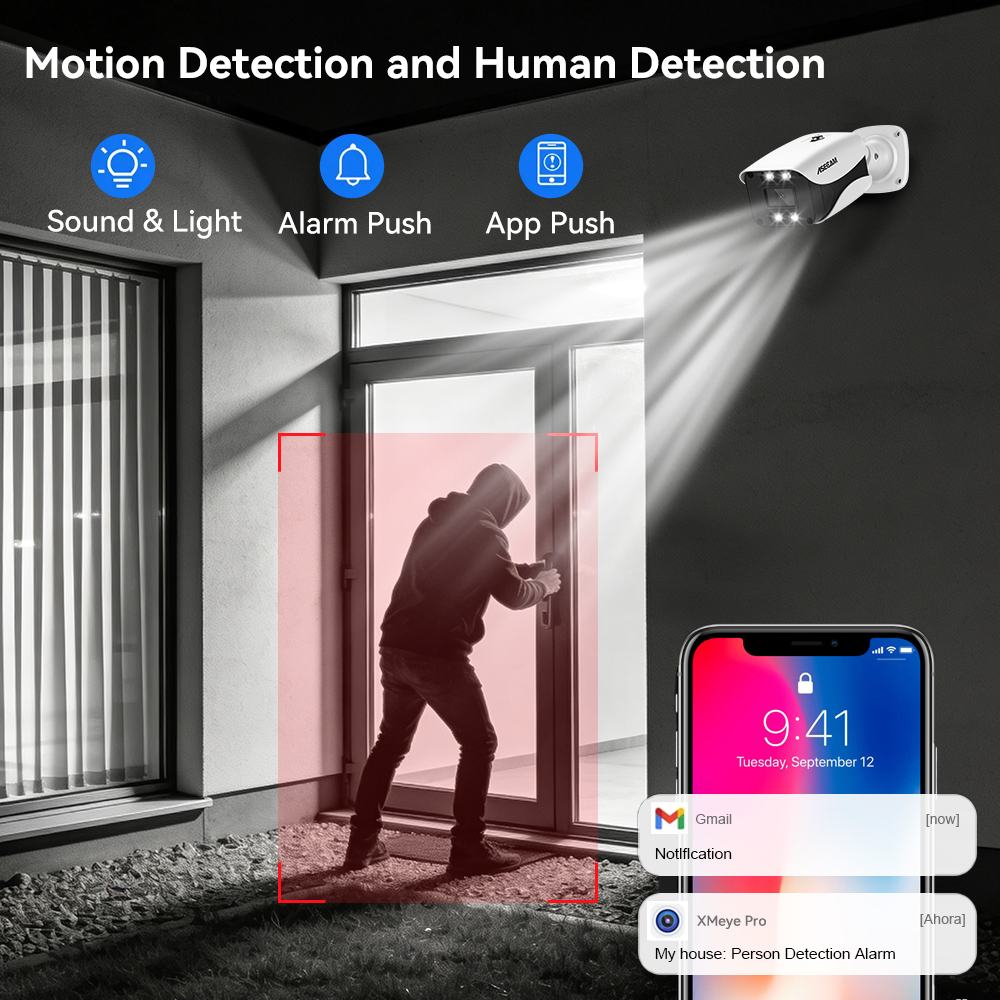 8MP Security Camera System 4K  - Home Security And Camera Systems incelemesi ve fiyatı