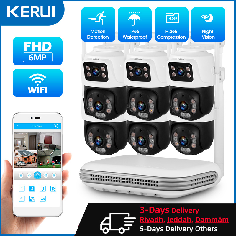 KERUI Waterproof 6MP HD Wirele - Home Security And Camera Systems incelemesi ve fiyatı