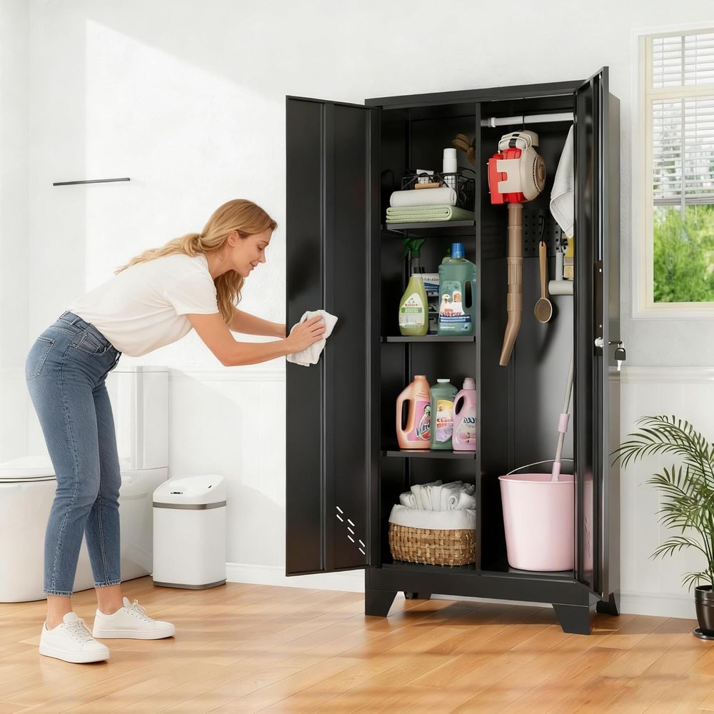 Secure Metal Storage Cabinet w - Home Security Features incelemesi ve fiyatı