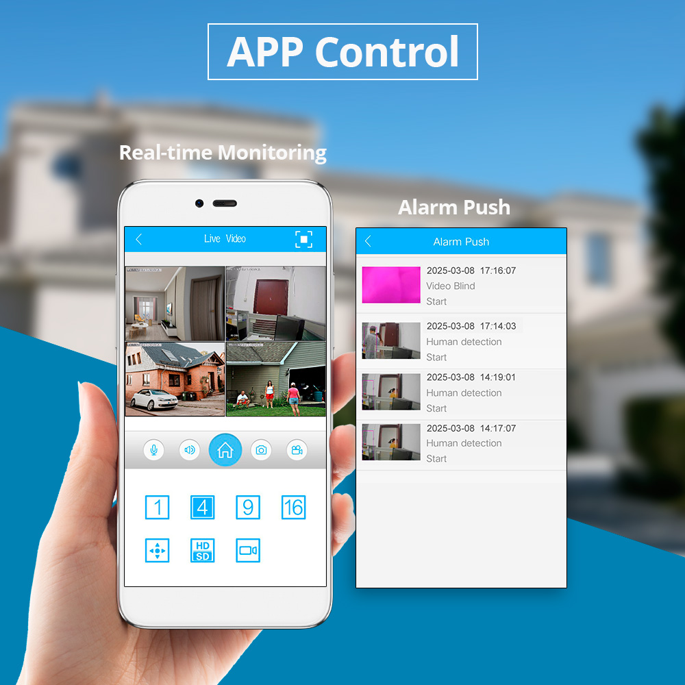 KERUI Mini Network WIFI 8CH NV - Home Security And Camera Systems incelemesi ve fiyatı