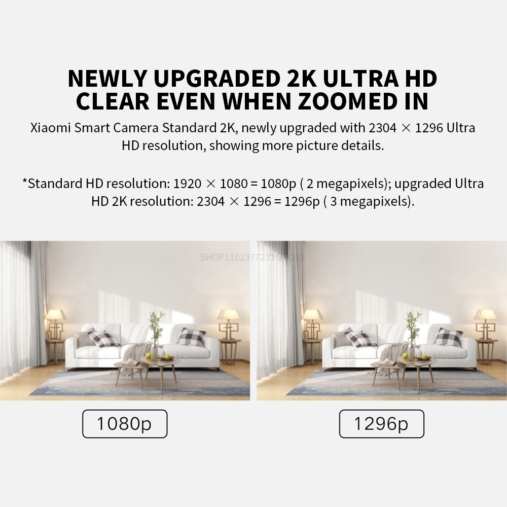Xiaomi Smart IP Camera 2K 1296 - Xiaomi Home Security Camera 2K incelemesi ve fiyatı