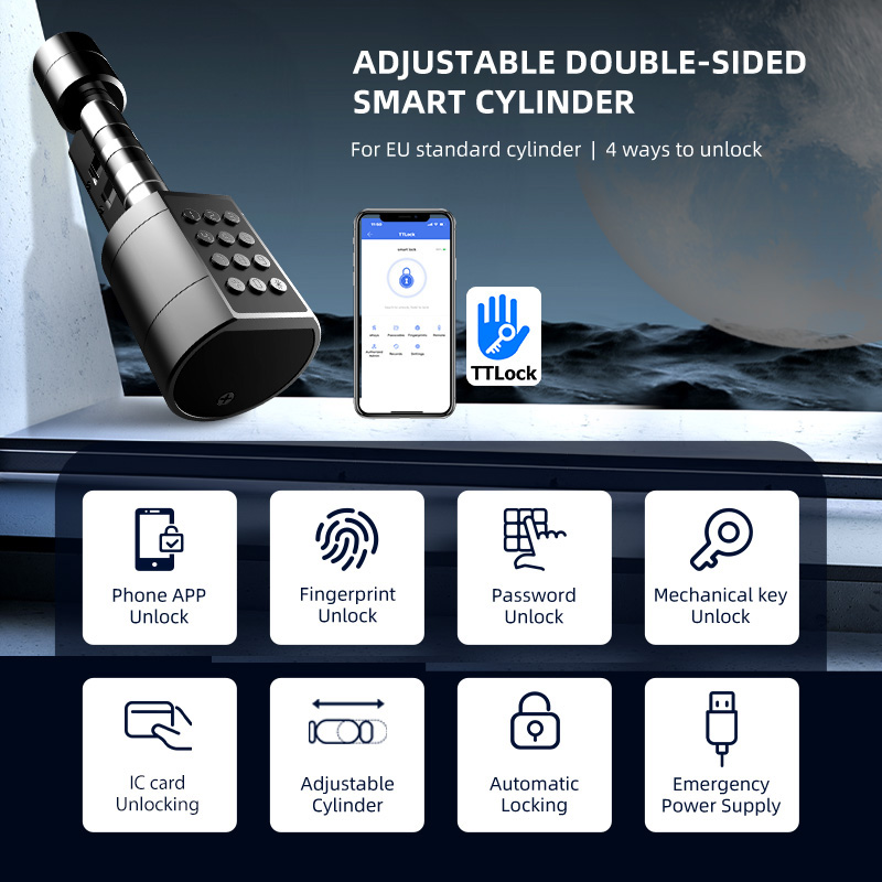 Smart Euro Cylindrical Door Lo - Home Security Essential incelemesi ve fiyatı