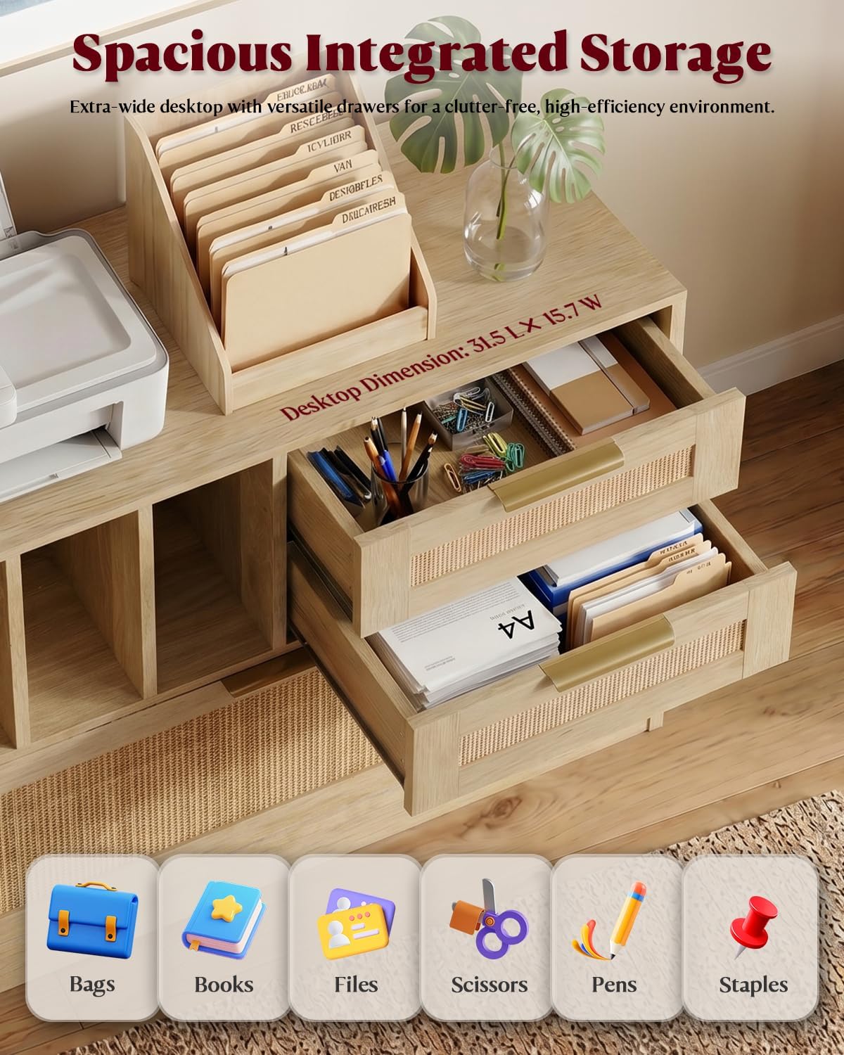Three Drawer Lateral Wood Ratt - Home Security Features incelemesi ve fiyatı