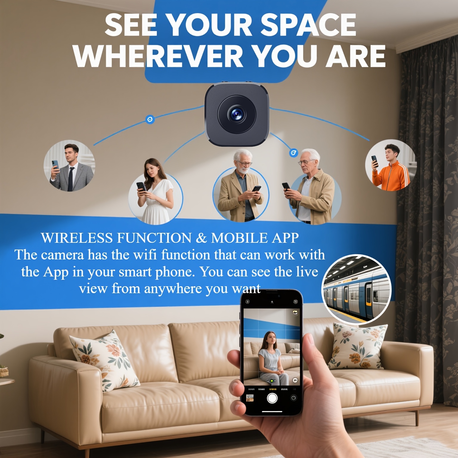 1080P HD Mini WiFi Camera Indo - Home Security Cameras incelemesi ve fiyatı