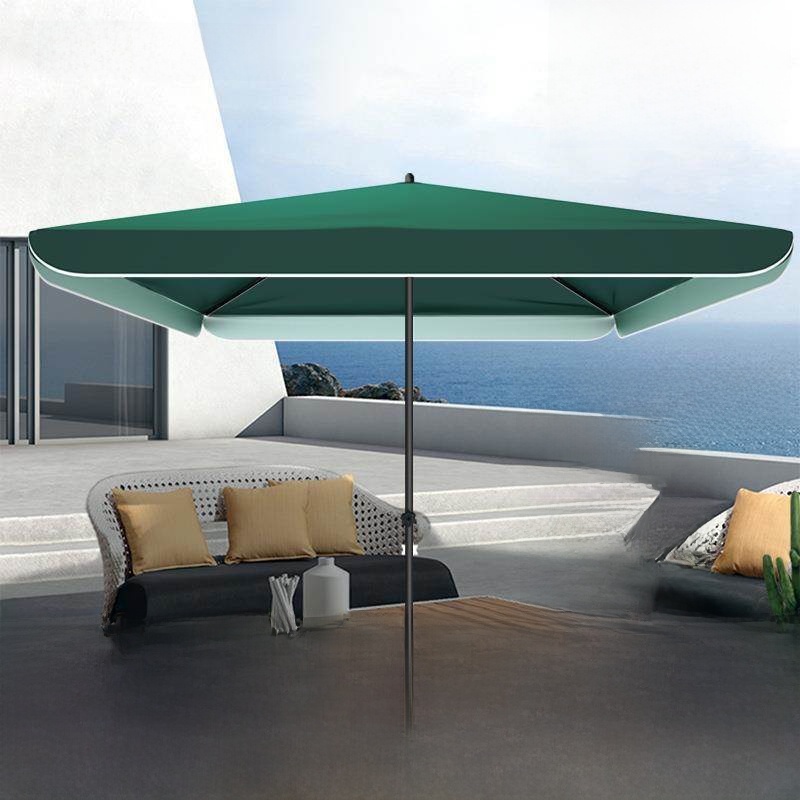 Large Outdoor Sun Umbrella Pat - Home Security Logo incelemesi ve fiyatı