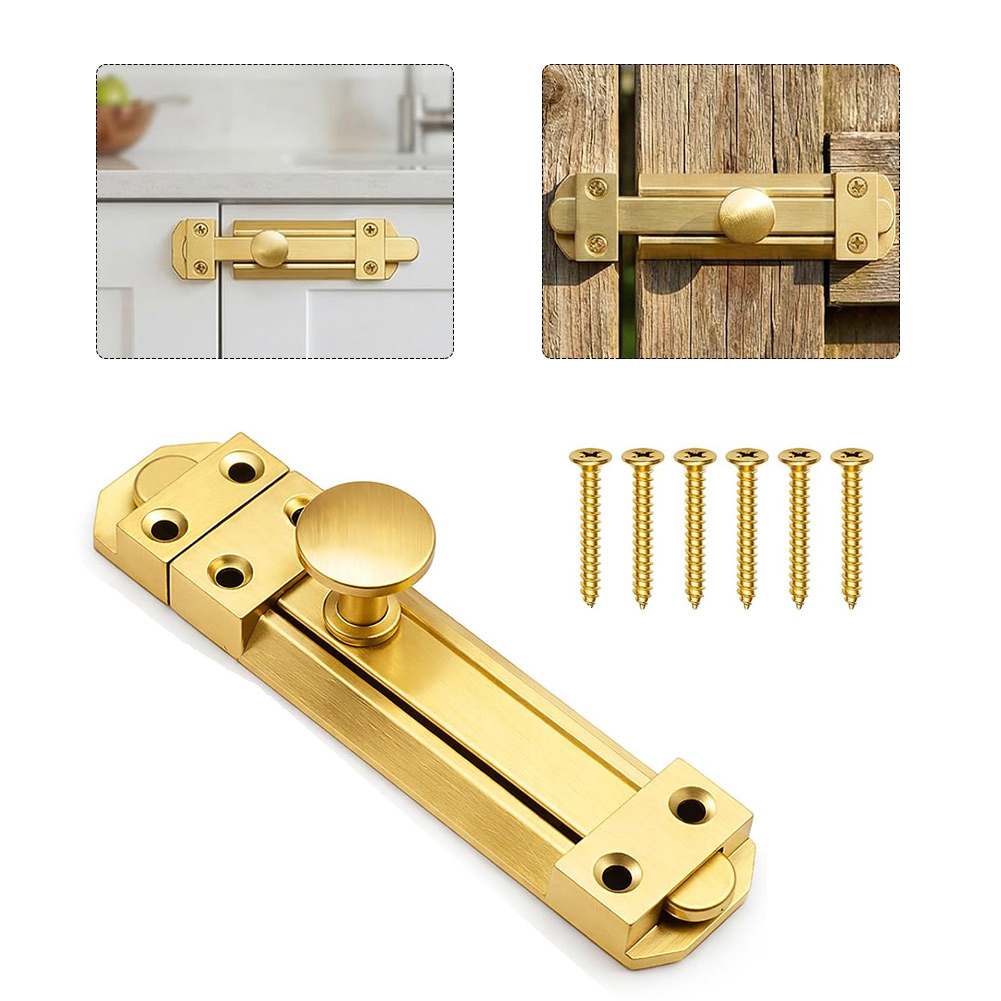 5 Inch Solid Brass Sliding Doo - Home Security Doors incelemesi ve fiyatı