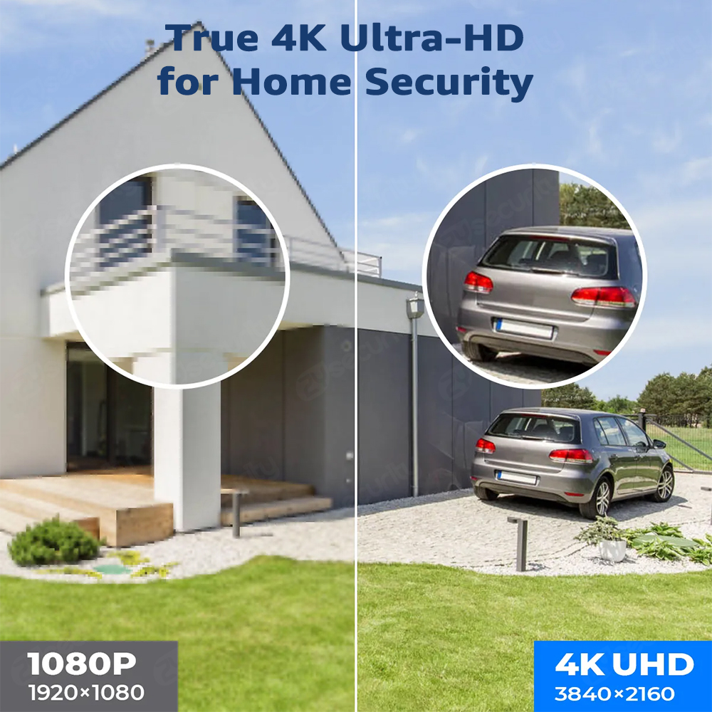 4K PoE Security Camera System  - Home Security And Camera Systems incelemesi ve fiyatı