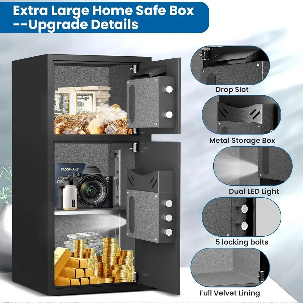 Large 6.5 Cu. Ft. Waterproof S - Home Security Features incelemesi ve fiyatı