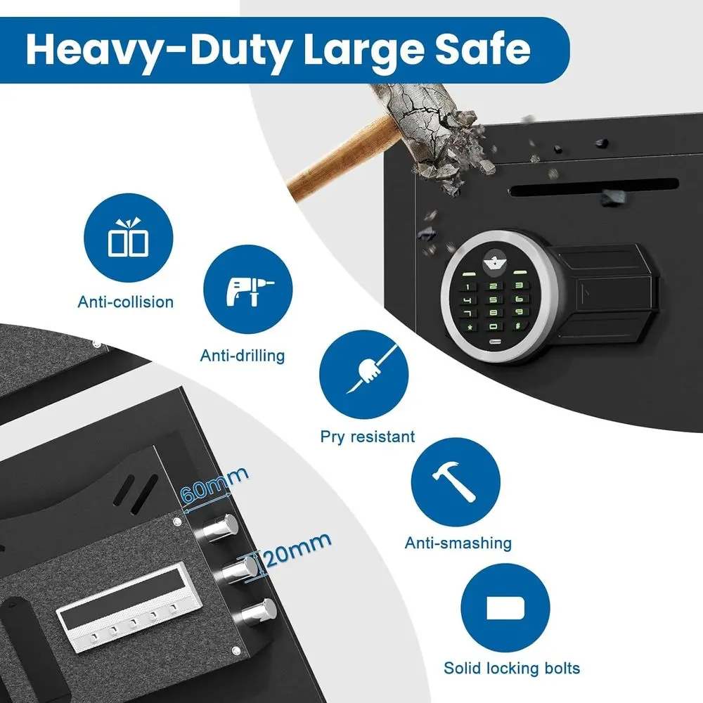 Large 6.5 Cu. Ft. Waterproof S - Home Security Features incelemesi ve fiyatı