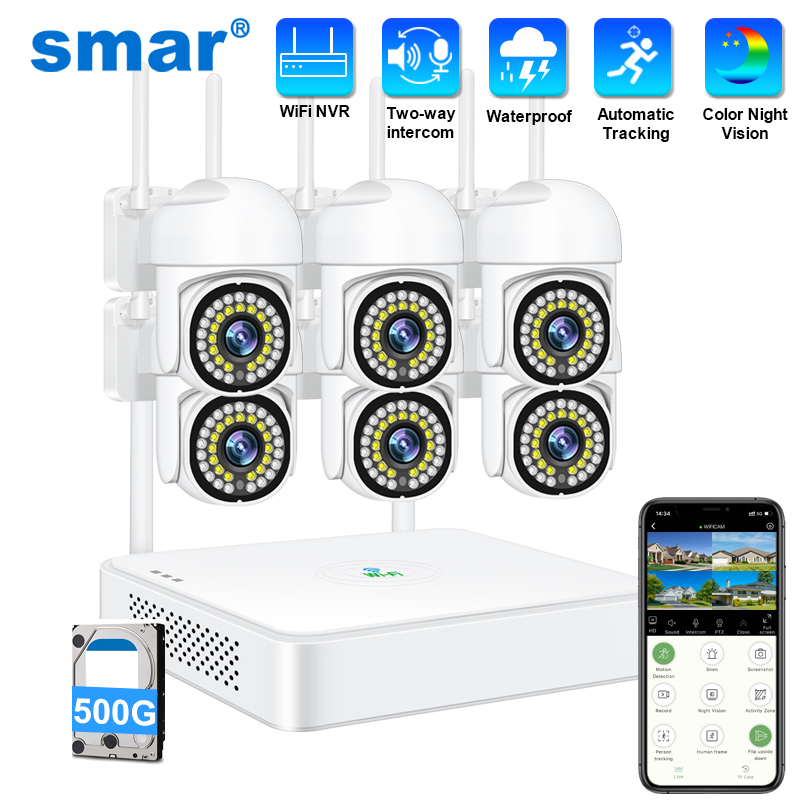 Smar 3MP Wireless CCTV Securit - Home Security And Camera Systems incelemesi ve fiyatı