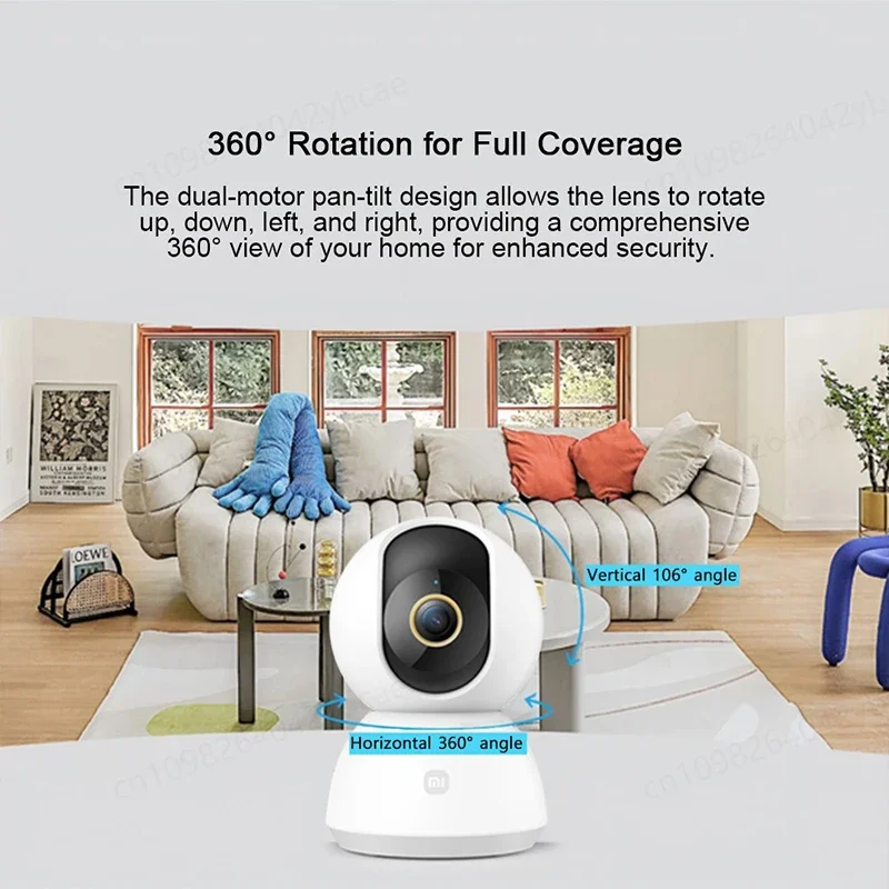 XIAOMI Wifi Camera PTZ 2K Home - Xiaomi Home Security Camera 2K incelemesi ve fiyatı