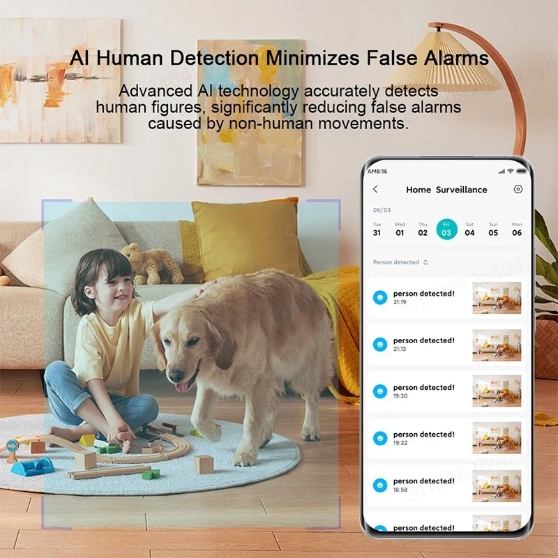XIAOMI Wifi Camera PTZ 2K Home - Xiaomi Home Security Camera 2K incelemesi ve fiyatı