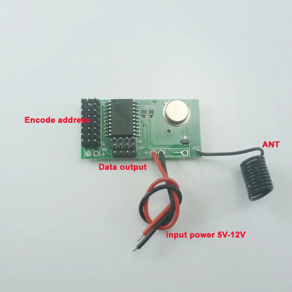 DC 5V 12V 4 CH 433Mhz ASK OOK  - Home Security Key Fob incelemesi ve fiyatı